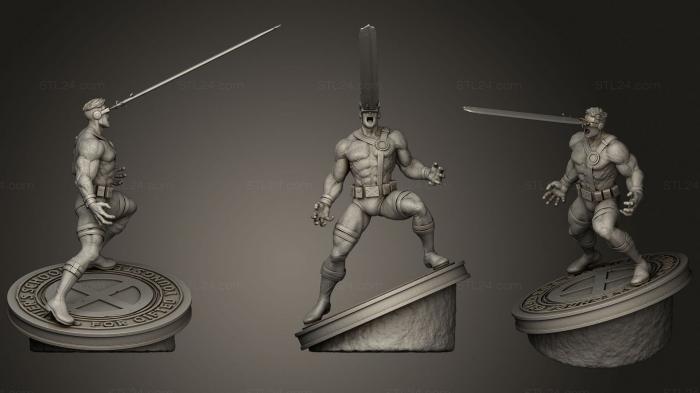 Military figurines (Cyclops, STKW_0775) 3D models for cnc